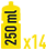 700g